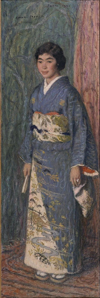 Ritratto di una donna giapponese - Museo Nazionale d'Arte Occidentale, Tokio